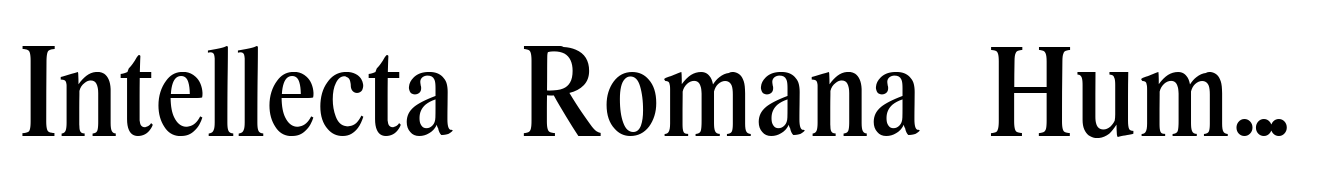 Intellecta Romana Humanistica